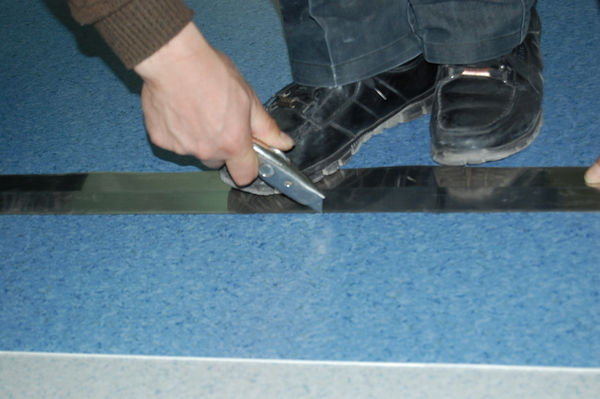 PVC塑膠地板的施工步驟