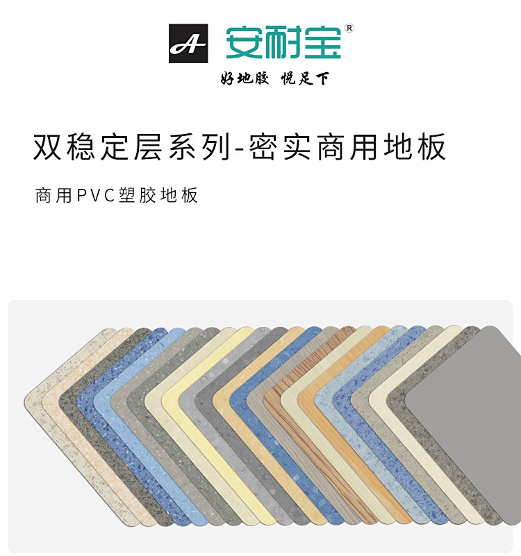 雙穩定層-安耐寶塑膠地板