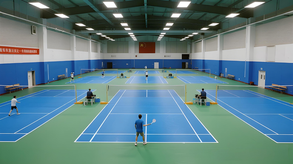 羽毛球PVC运动地胶：打造运动体验的理想选择