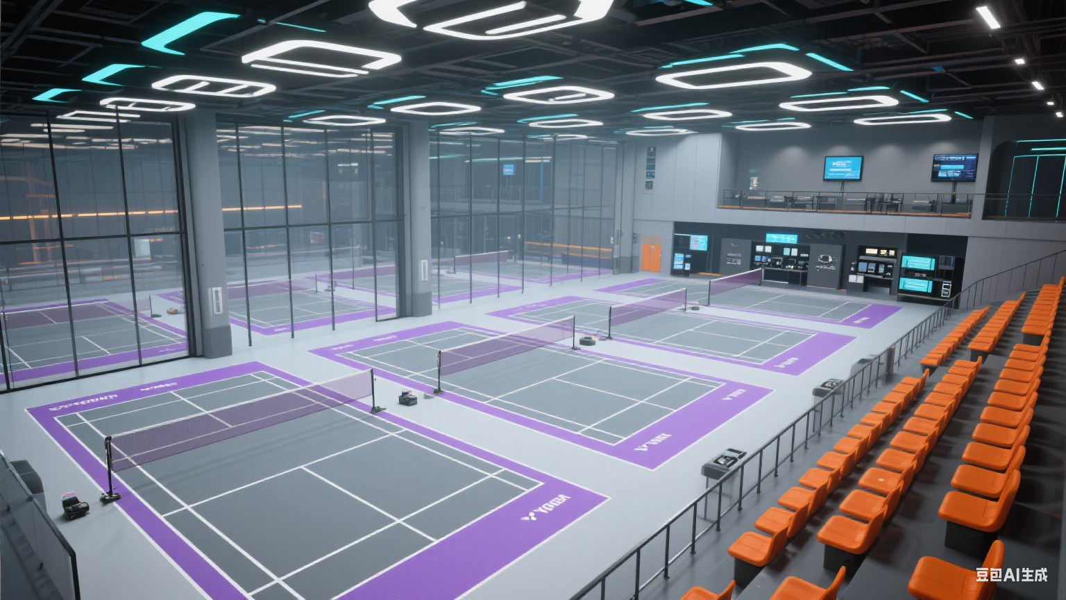 应用场景：覆盖多元需求，羽毛球pvc运动地胶